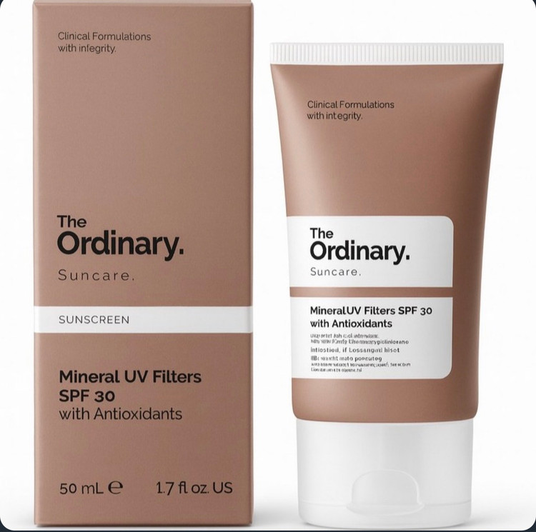 کرم ضدآفتاب مینرالSPf30 اوردینری اورجینال حجم 50ml