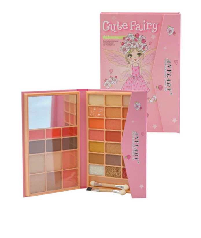 پالت سایه آنی لیدی مدل Cute Fairy تعداد 33 رنگ