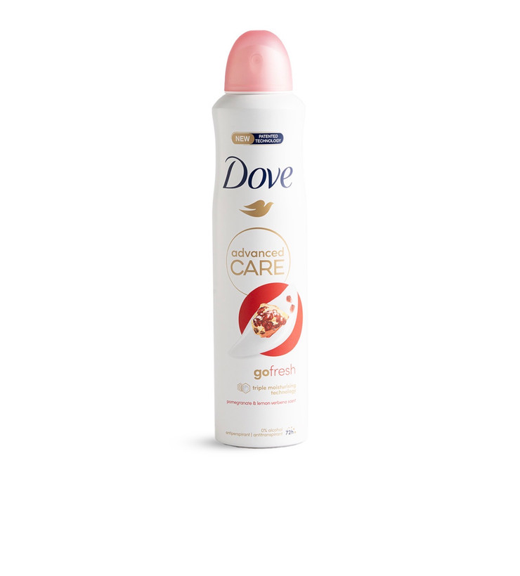 اسپری ضد تعریق زنانه داو مدل Advanced Care Go Fresh با رایحه انار و لیمو وربنا حجم 250 میلی لیتر