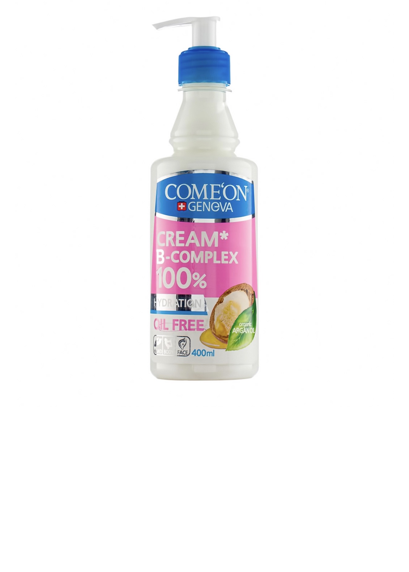 کرم مرطوب کننده کامان مدل B Complex حجم 400 میلی لیتر