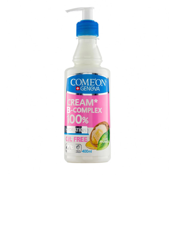 کرم مرطوب کننده کامان مدل B Complex حجم 400 میلی لیتر